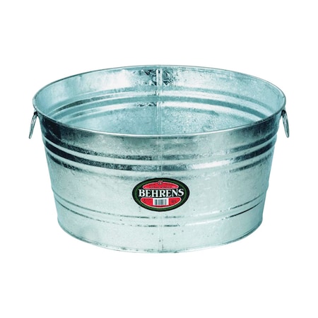 Behrens Behrens 17 gal Galvanized Steel Tub Round 3B